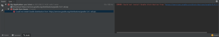 android - could not install gradle distribution from... 【Android Studio】Gradle sync failed(同期失敗)エラーの対処方法 - SENORI BLOG
